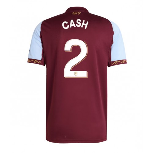 Stroje piłkarskie Aston Villa Matty Cash #2 Koszulka Podstawowej 2025-26 Krótki Rękaw